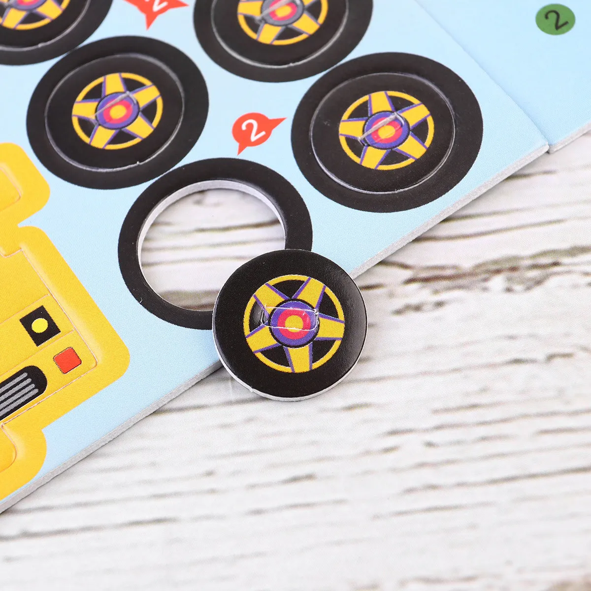 8Pcs 3D Car Paper DIY Craft Kit Fine Motor Skills Development Puzzle for Boys Girls Educational Playtime Learning