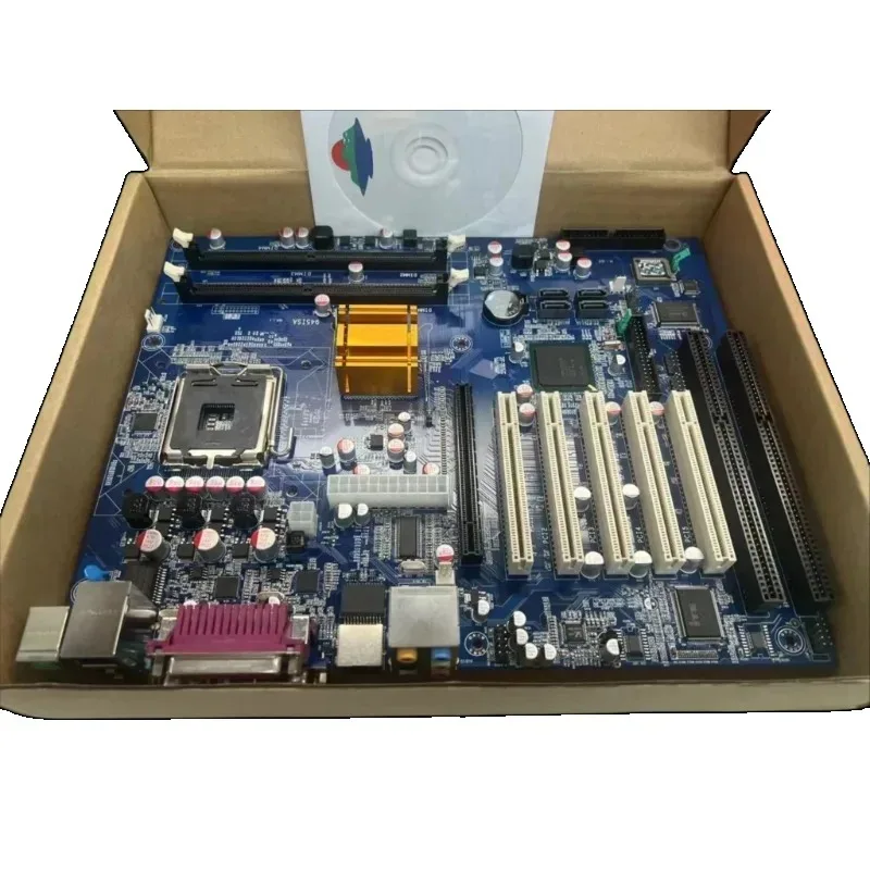 New 775-pin industrial motherboard with dual ISA 945 motherboard and dual gigabit Ethernet ports