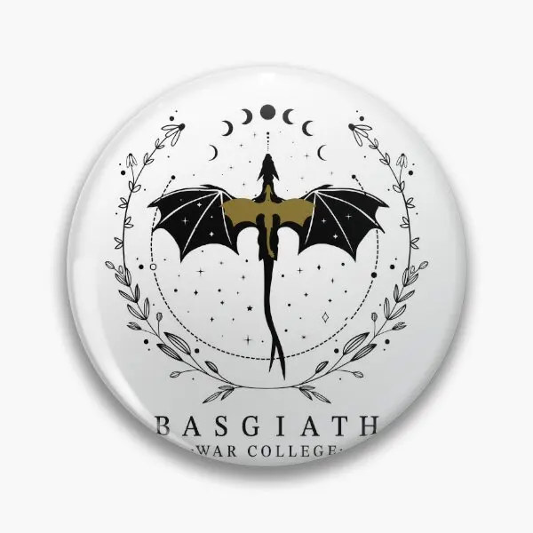 Basgiath War College  Soft Button Pin Cartoon Jewelry Cute Brooch Women Hat Decor Lover Funny Creative Lapel Pin Fashion Metal