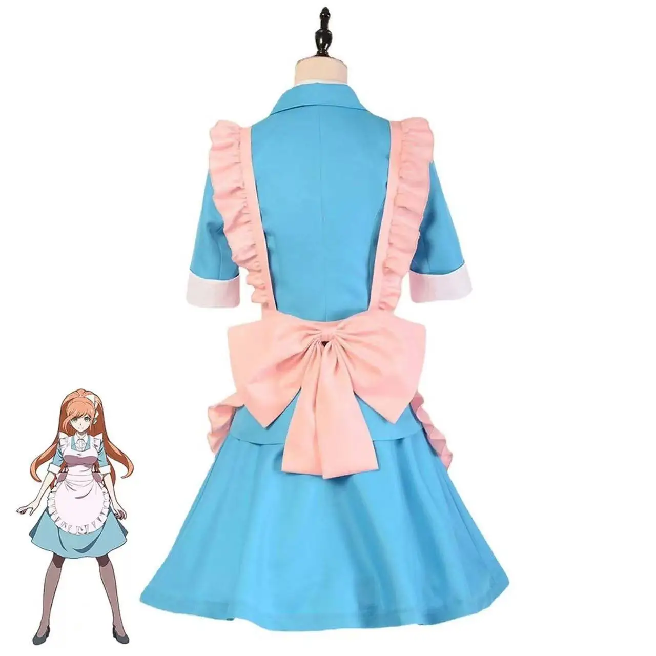 cosplay anime Bullet Train Break 3 Despair Arc Chisa Yukizome Anime Cosplay Maid Costume