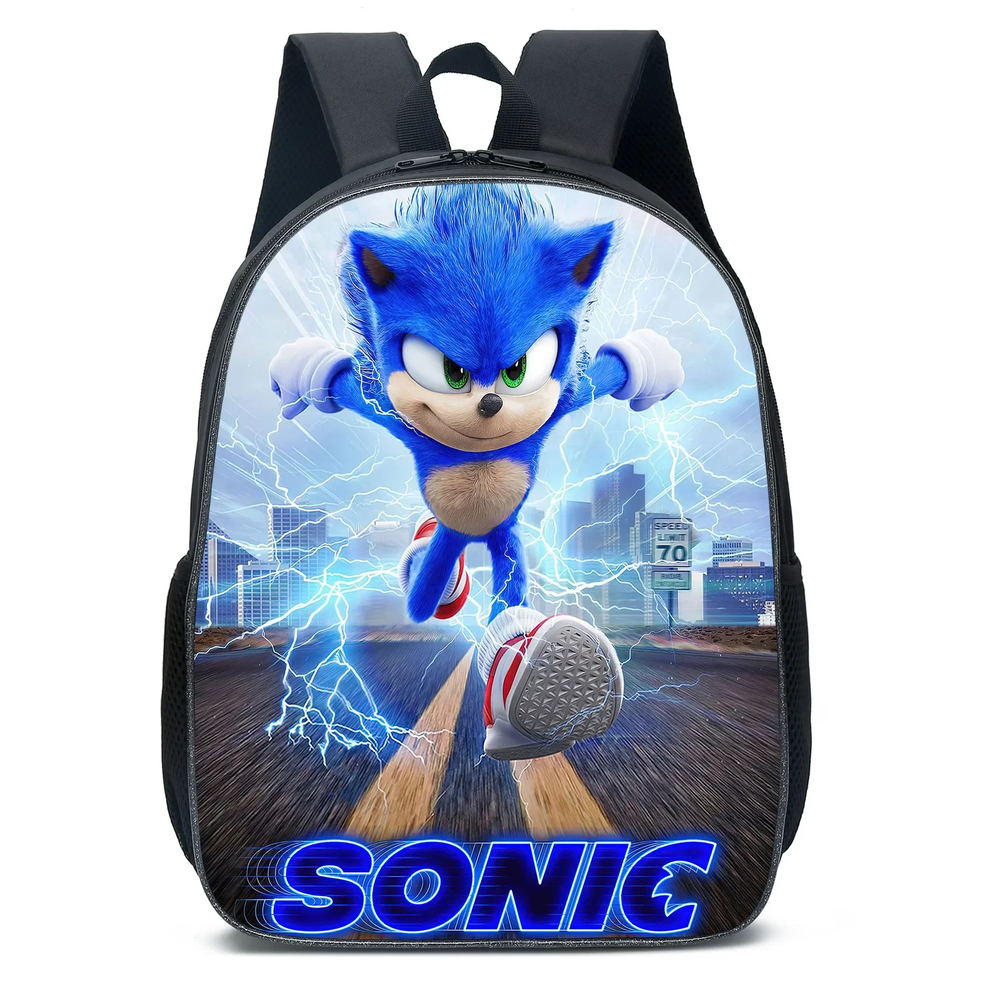 SONIC THE HEDGEHOG حقائب مدرسية ابتدائية وثانوية حقائب ظهر للأطفال حقيبة مدرسية كرتونية أنيمي Mochila #2