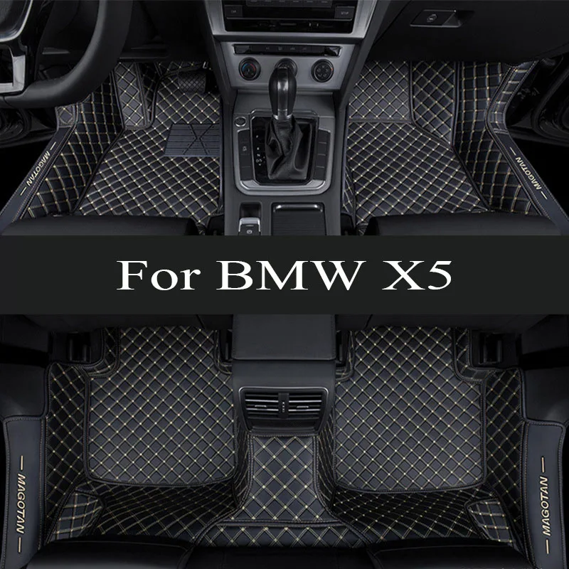 

Car floor mats for BMW X5（FIVE SEATS）E70 2008 2009 2010 2011 2012 2013 Custom auto foot Pads automobile carpet cover