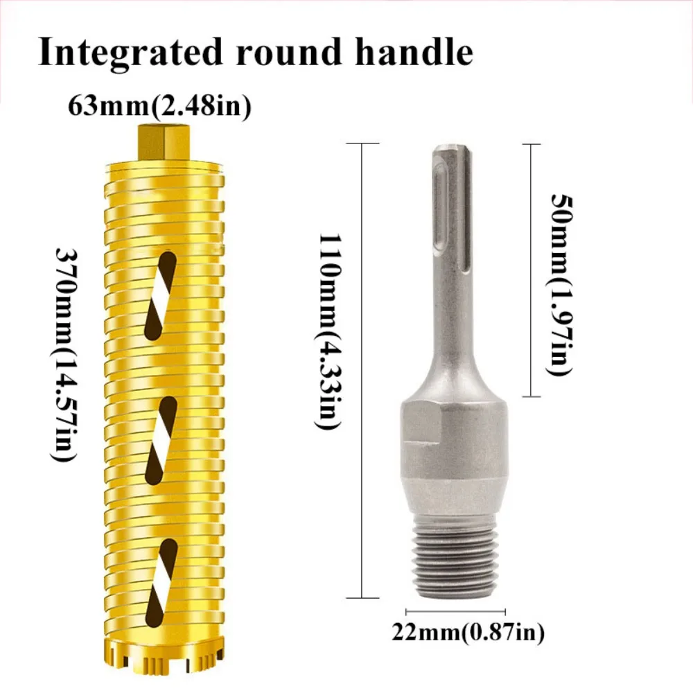 Holesaw قوي مثقاب مثقاب الخشب عالية الأداء جهد تصاعد ثقب الخرسانة جدار ثقب فتاحة حفر الخرسانة