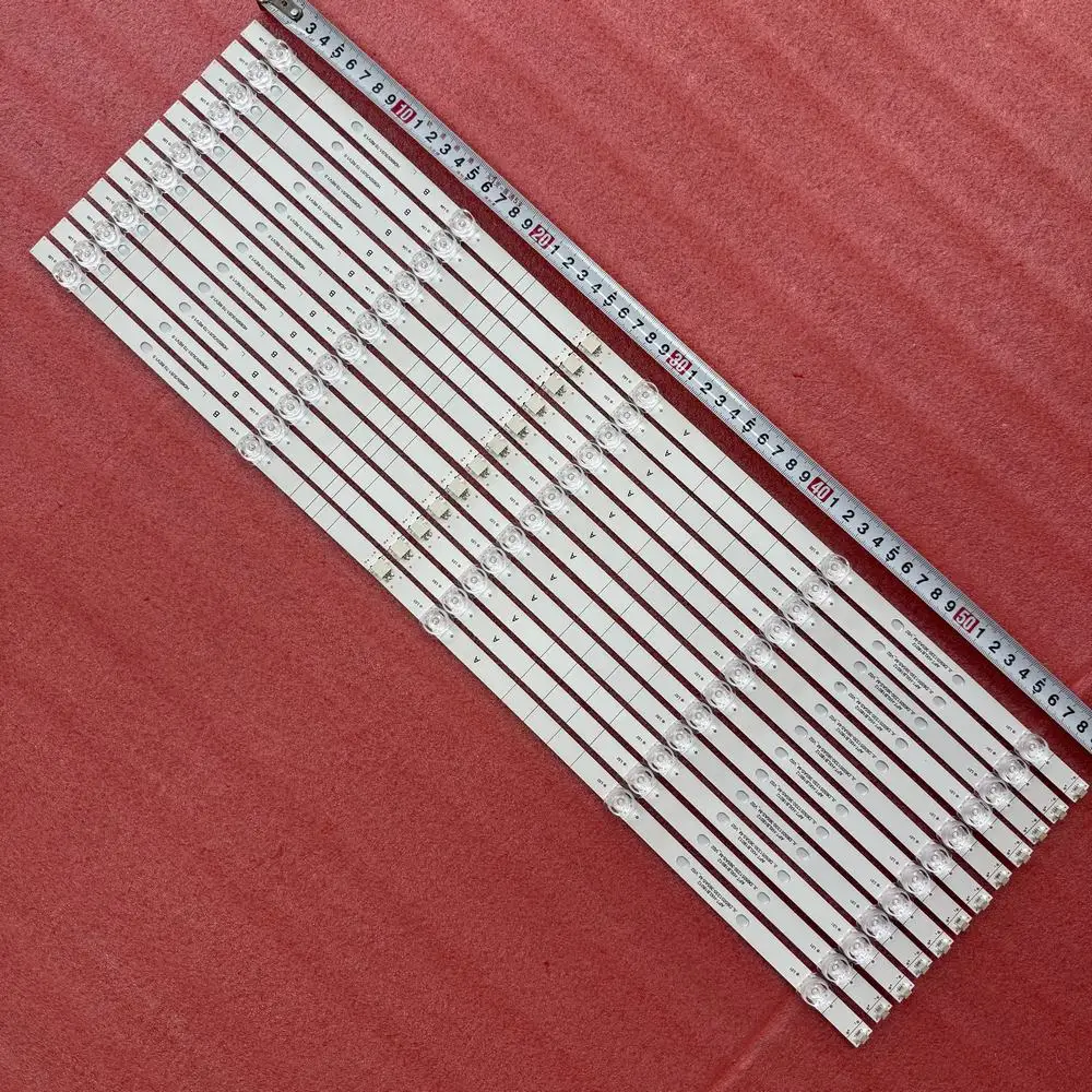 

12pcs LED Bar For Sharp LC-65Q7330U LC-65N7004U LC-65Q7370U 65Q7300U Hisense H65E3A HZ65A55 JL.D65051330-365AS-M-V02 HD650S1U51