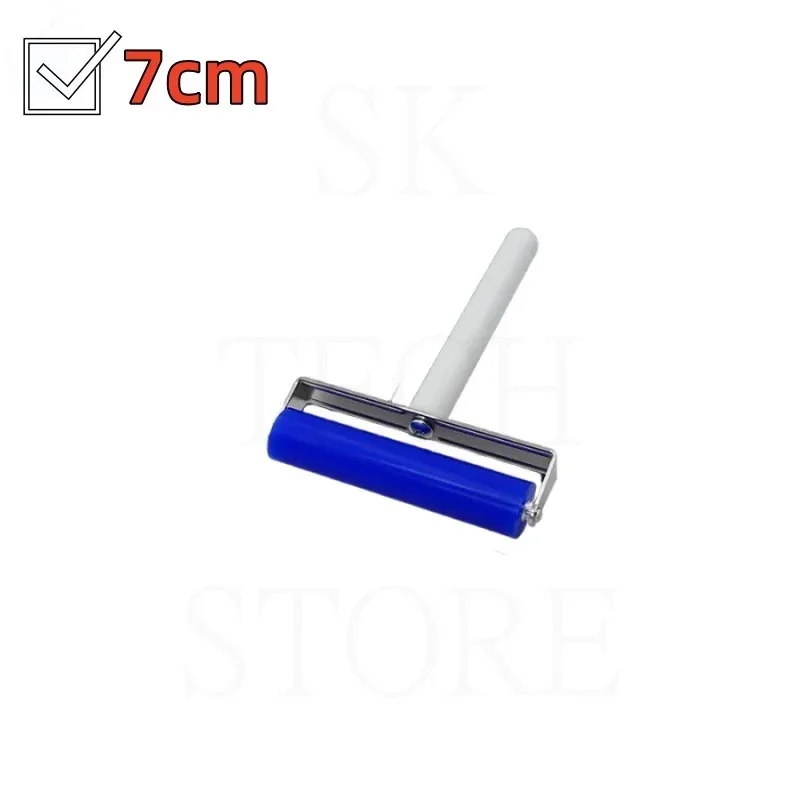 Imagem -02 - Rolo de Silicone Anti-estático Oca Colando Ferramenta para Telefone Tablet Laptop Filme Colando Lcd Ferramenta de Polarização Oca cm