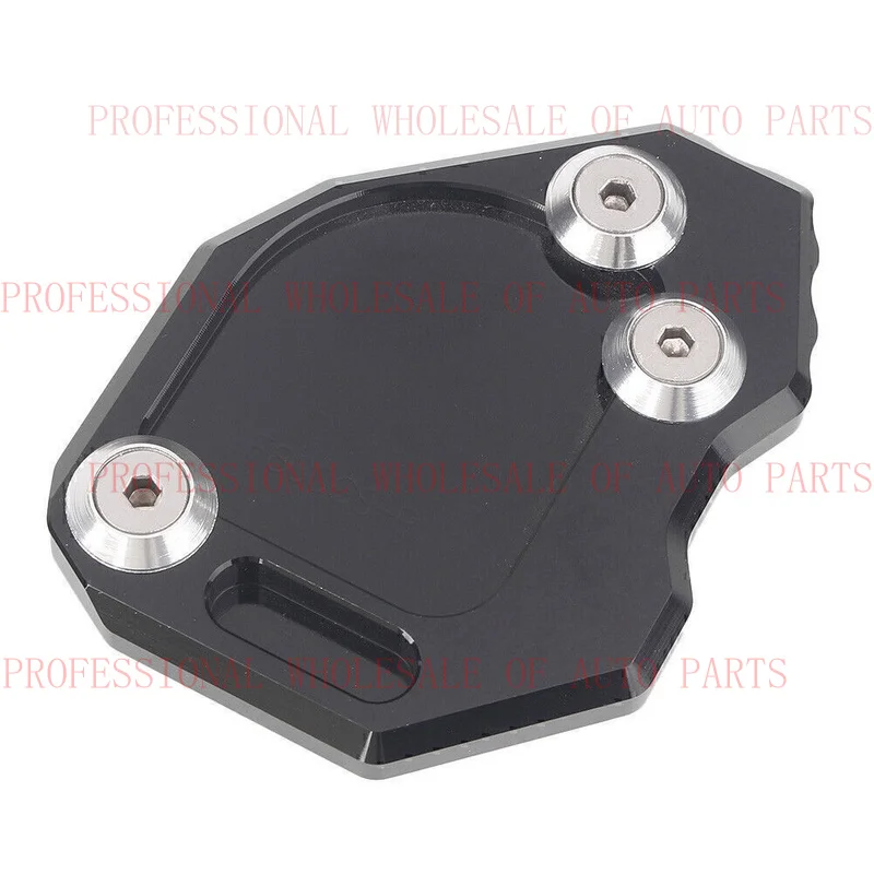 V+ V+ Kickstand Side Stand Plate Pad Black for BMW F800GS-R 2008-2015 Motorcycle