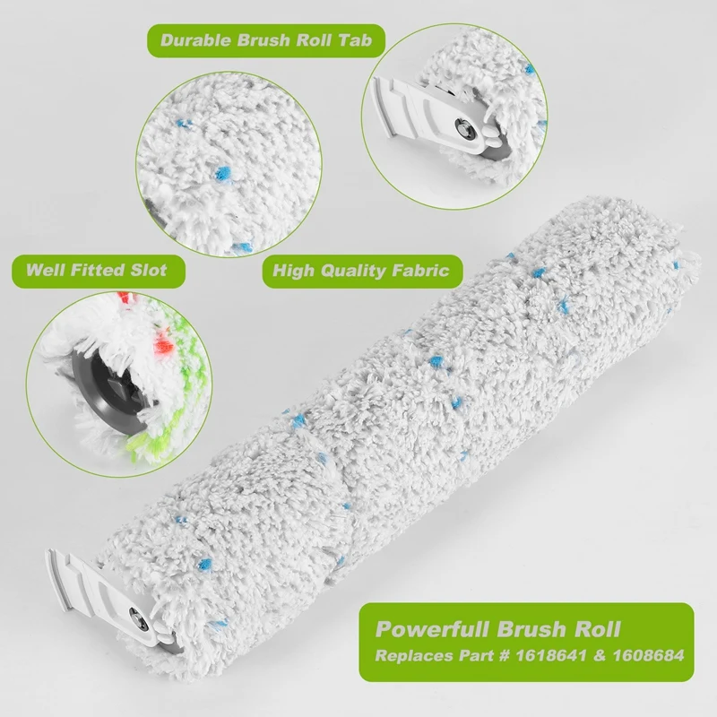 Лидер продаж, 2 HEPA-фильтра + 1 щетка в рулоне + 1 щетка в рулоне для пылесоса Bissell Crosswave Wireless Max Series 2554,2590,2593,2596