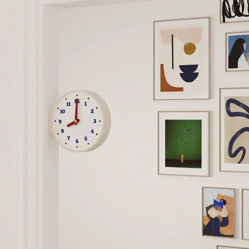 Nordic Gaming Wall Clock Living Room Classroom Quiet Premium Wall Clock Luxury Design Mecanismo Reloj Pared Furniture Home