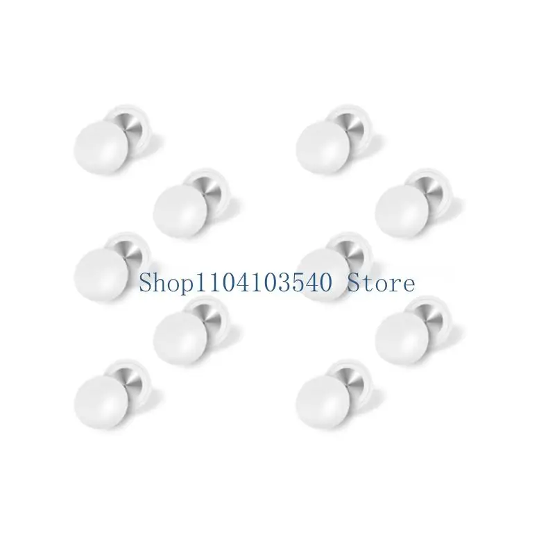 02DC 8/10Pcs Running Race Number Holders With Super Grips Technology Bibs Fasteners For Sweatproof Performances In All