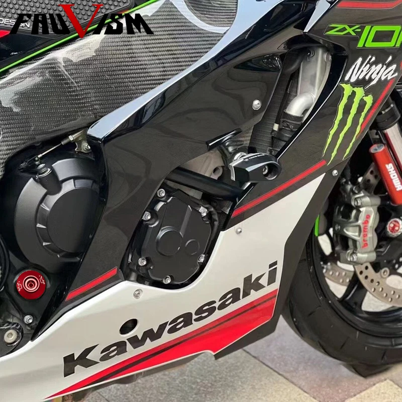 لكاواساكي نينجا H2/SX ZH2 ZX-6R/636 ZX-10R/ZX10RR دراجة نارية تعديل غطاء القابض غطاء الزيت M30 * 1.5 غطاء كوب زيت المحرك