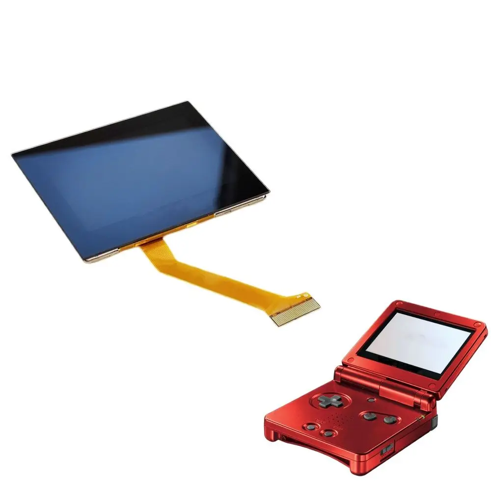 For GBA SP Game Console LCD Screen Highlight Replacement LCD Screen