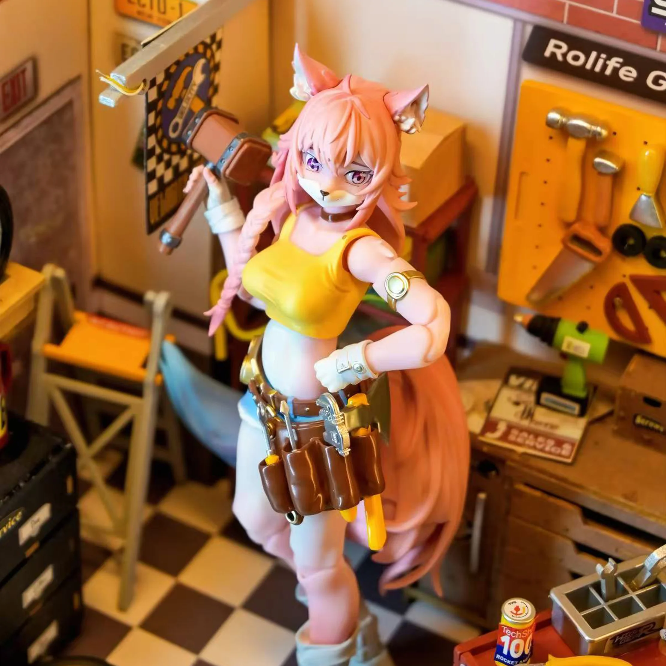 Ladotoys Dostępne Od Ręki Wf Venue Limited Alien Fox Girl Lea Figurka Akcji 1/12 Magical Continent Liya Model Limitowana Edycja Zabawka Kolekcjonerska Prezent