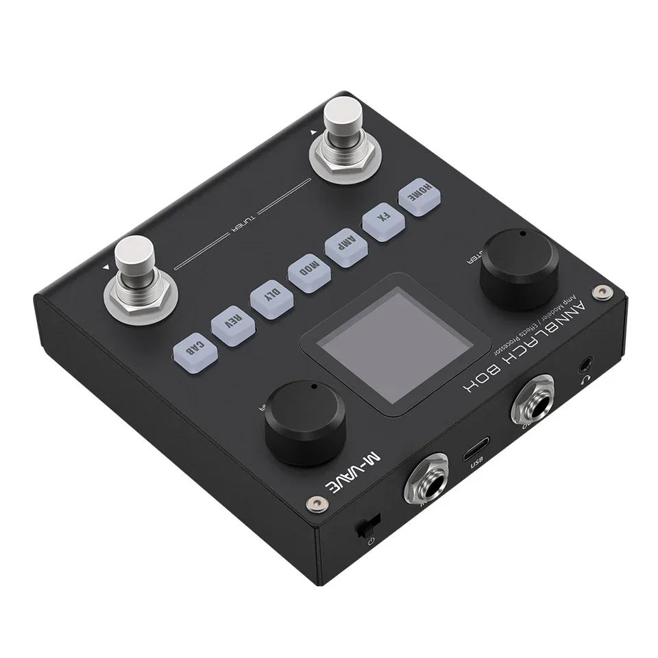 美品 マルチエフェクター M-VAVE AnnBlack Box M-VAVE ブラックボックス/アンブラックボックス ギター/ベース AMP