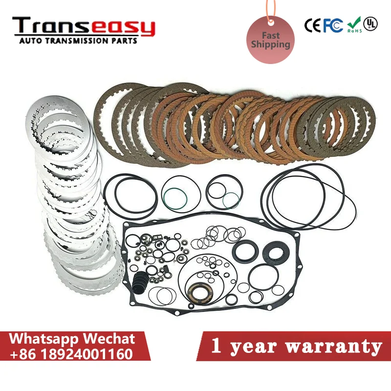 New 8HP45 ZF8HP45 8HP-45 845TE Master Overhaul Rebuild Repair Kit Friction Plates Steel Discs Automatic  for VW AUDI BMW