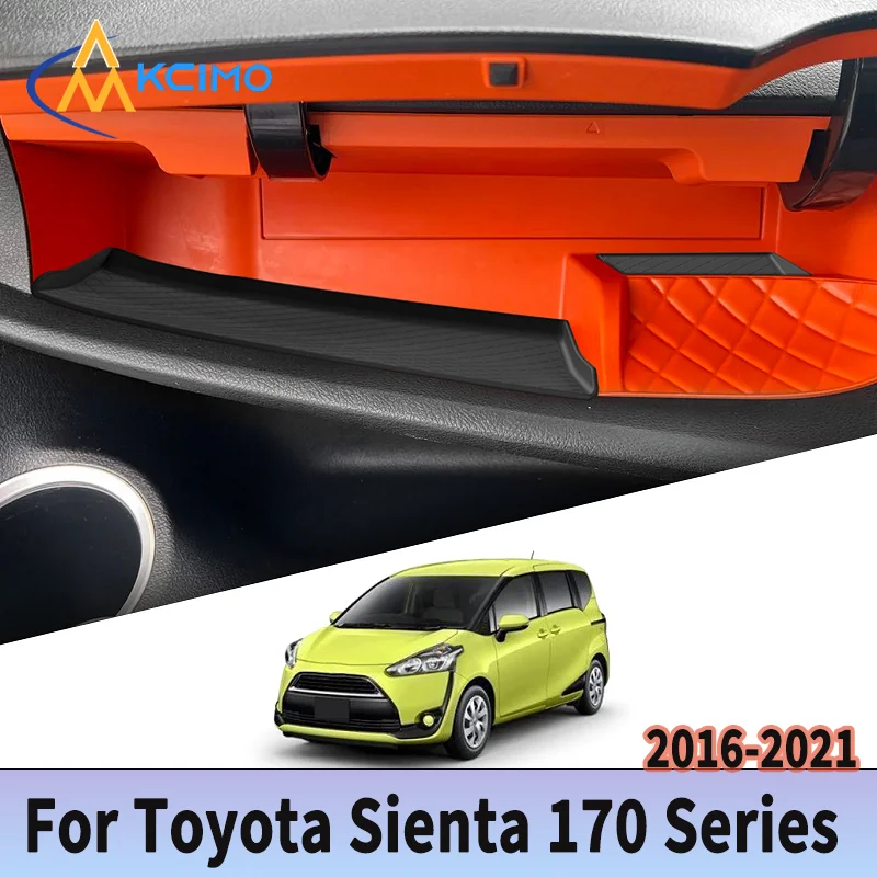 Fit For Toyota Sienta 170 Series 2016-2021 Silicone Copilot Dashboard Storage Box Tray