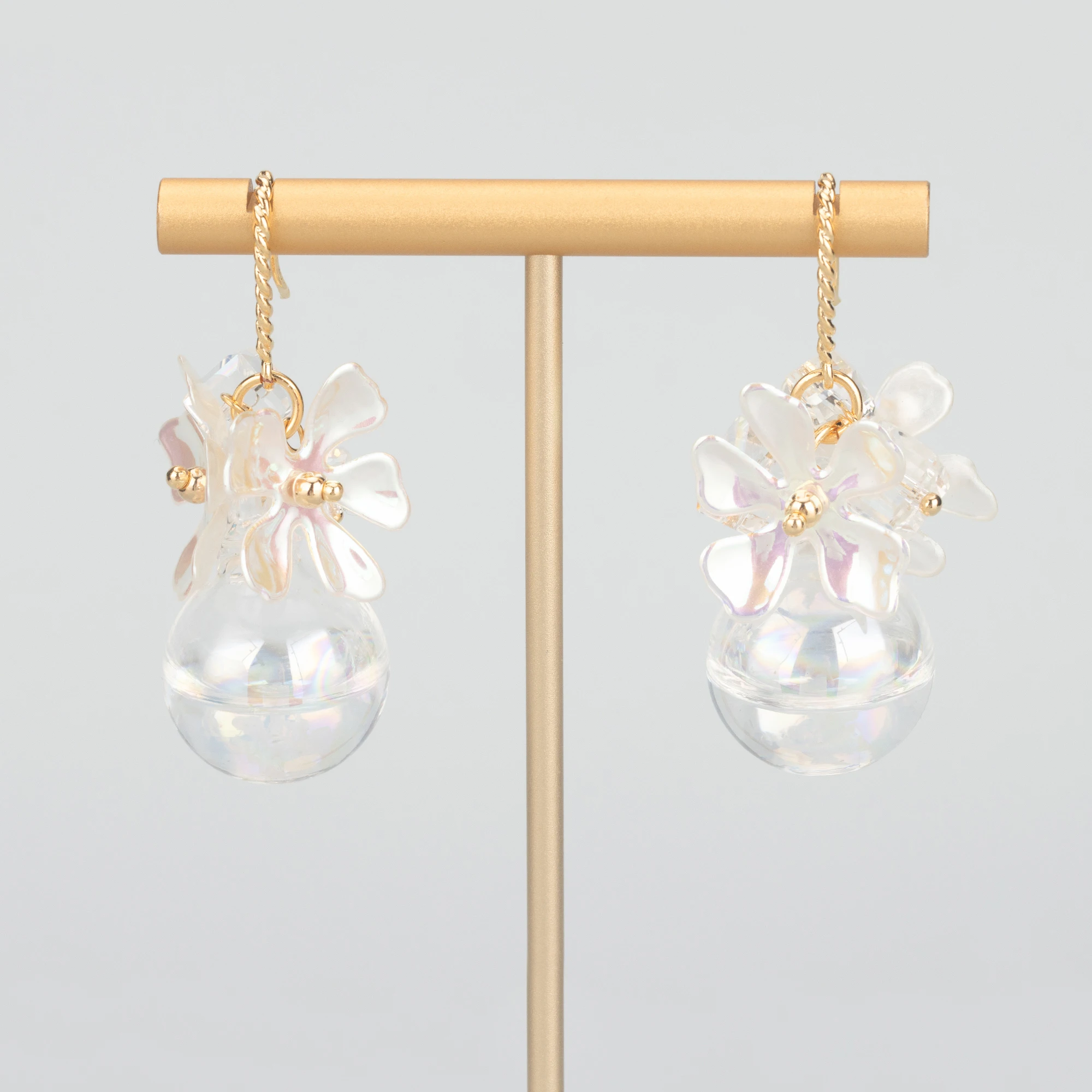 GUFEATHER MB67,jewelry accessories,hand made glass beads,crystal,18k gold plated,charms,jewelry making,diy pendants,2pcs/lot