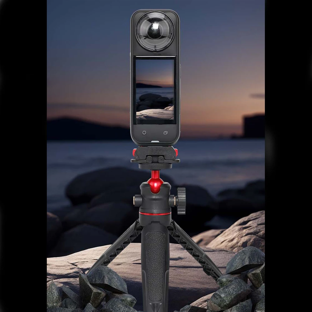 

Adapter Mount Base for Insta360 X5 Aluminum Alloy and Plastic Camera Camera Magnetic Quick Release Stand Mount Adapter