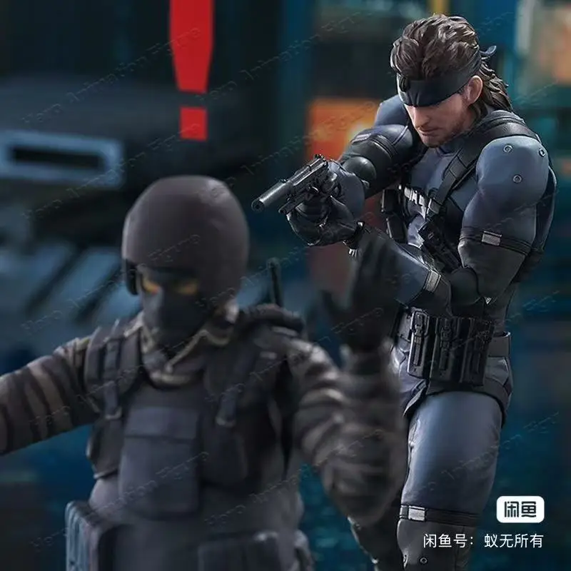 【Original】Max Factory Figma # 645 Solid Snake MGS2 Ver. Figuras de Acción, Adornos, Juguetes Coleccionables