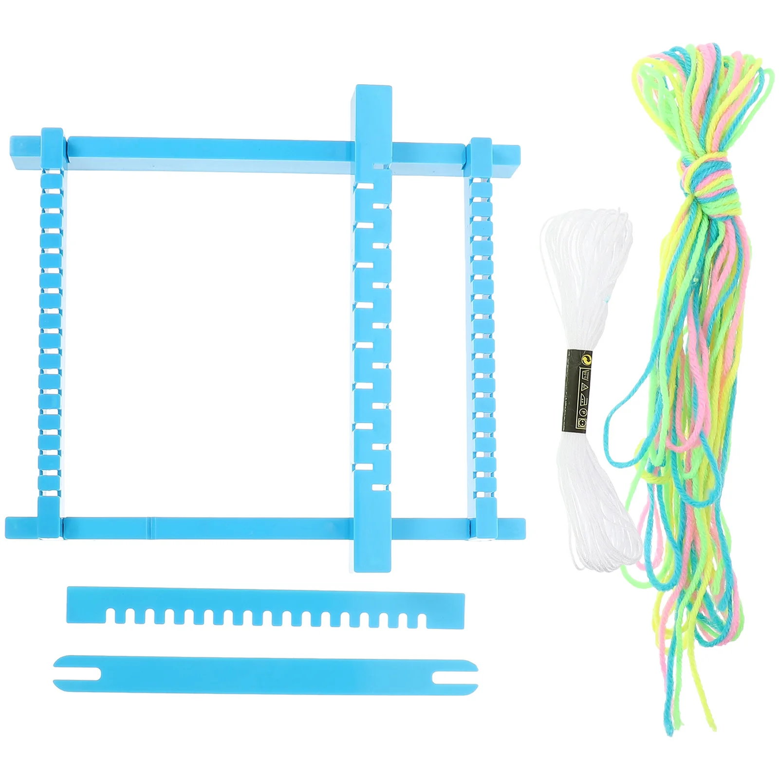 1Set Handmade Kindergarten Loom Creative Weaving Cognitive Craft for Kids Parent-Child Early Education Activity