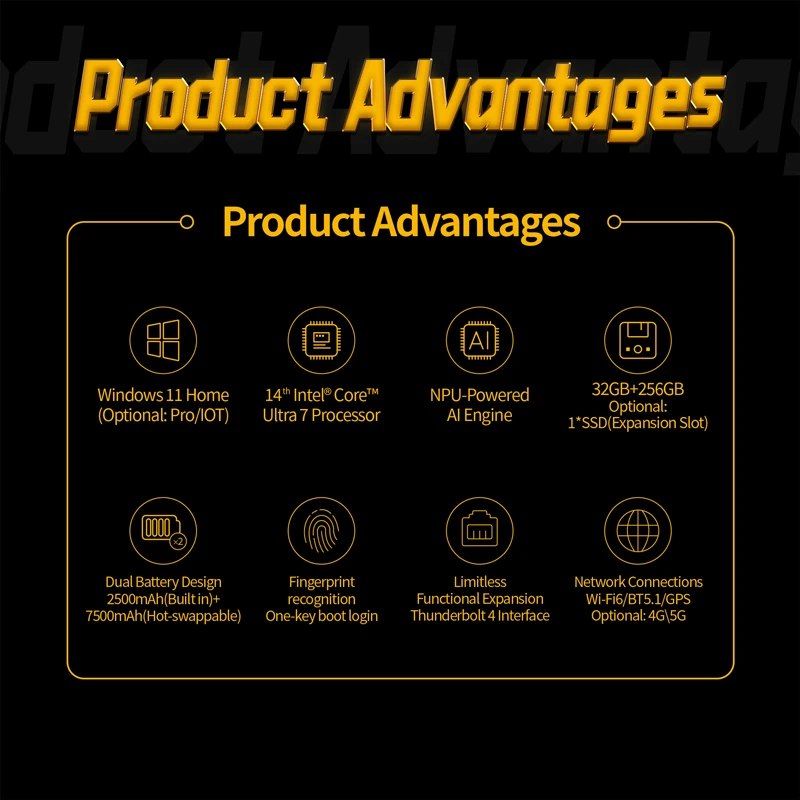 Ordinateur portable industriel à sécurité intrinsèque Dorland Ex NB09S AI
