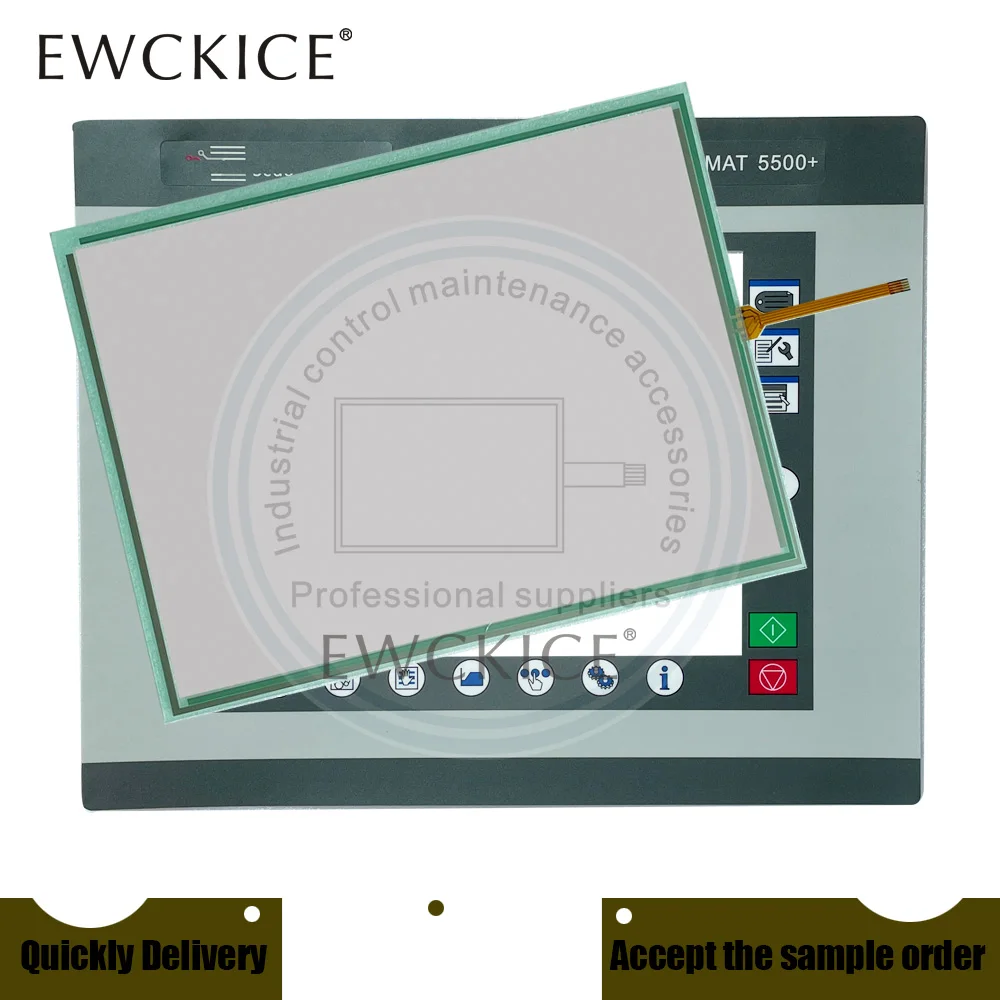 

NEW SEDOMAT 5500+ HMI PLC Touch screen AND Front label