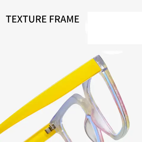 नई शैली रंगीन बड़े फ्रेम चश्मा फैशन लोकप्रिय एंटी ब्लू लाइट ऑप्टिकल चश्मा उच्च गुणवत्ता टिकाऊ कंप्यूटर आईवियर 8 best sales चश्मे के फ्रेम - №5