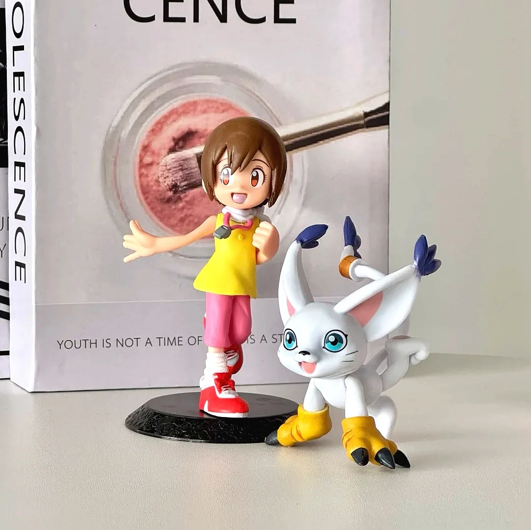 جديد ديجمون أنيمي الشكل Tailmon الطرفية بولي كلوريد الفينيل نموذج لطيف المشهد تمثال سطح المكتب تزيين الحلي هدايا عيد ميلاد الاطفال اللعب