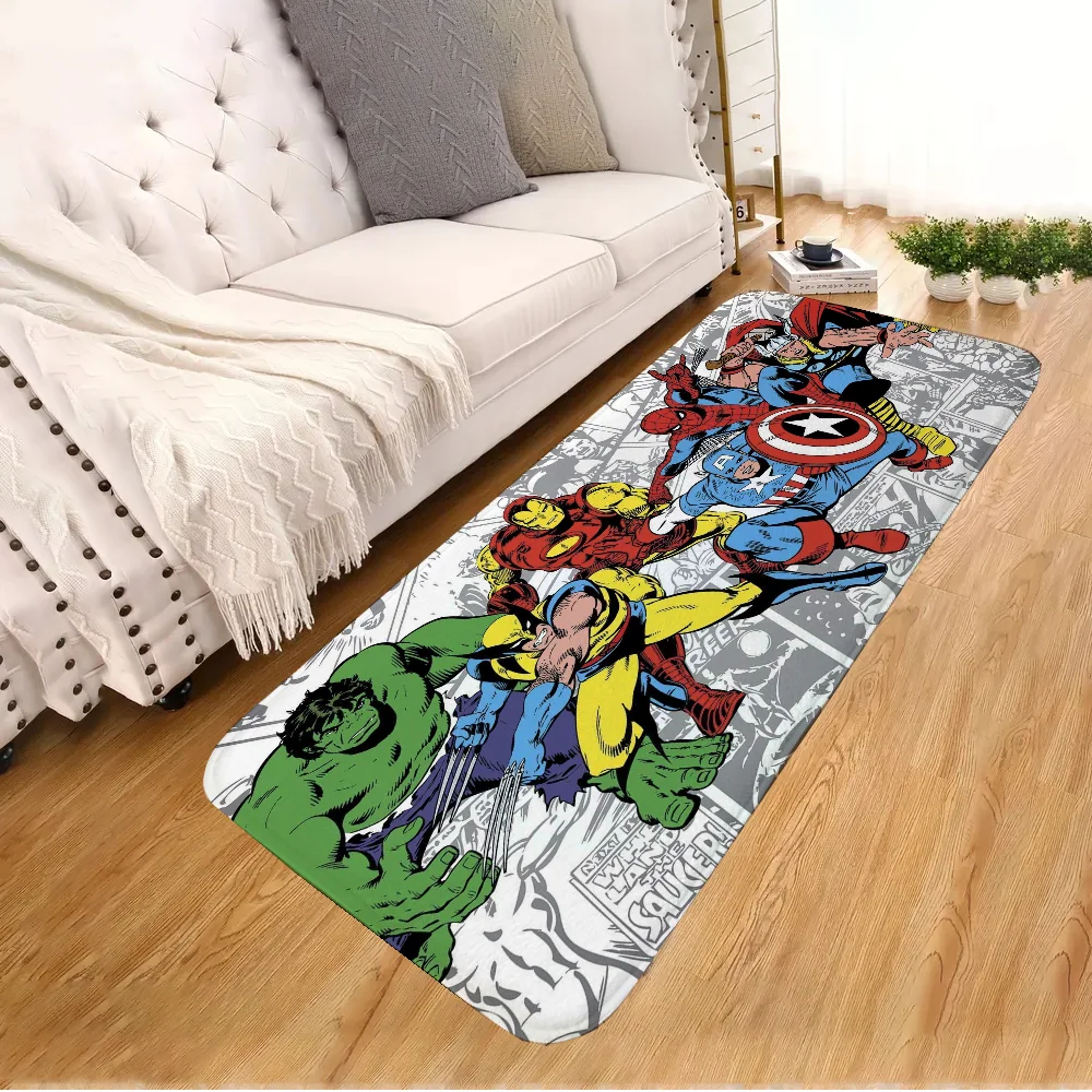 Long Hall Carpet for Girls Marvel Furniture Entrance Hall Bathroom Rug Hallway Mats Living Room Rugs Bath Mat Custom Doormat