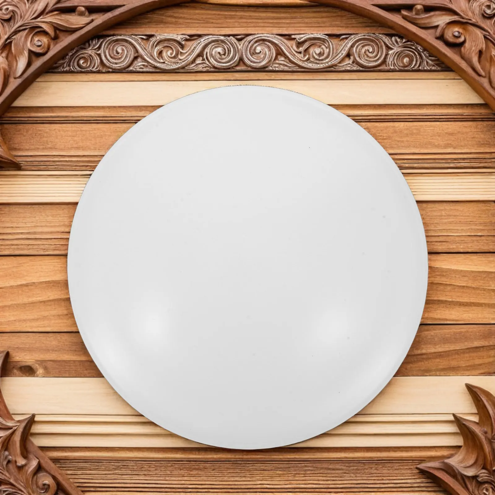 

Круглый белый акриловый плафон в форме гриба для потолочного вентилятора, подвесного светильника, декоративный элемент для дома, спальни, гостиной