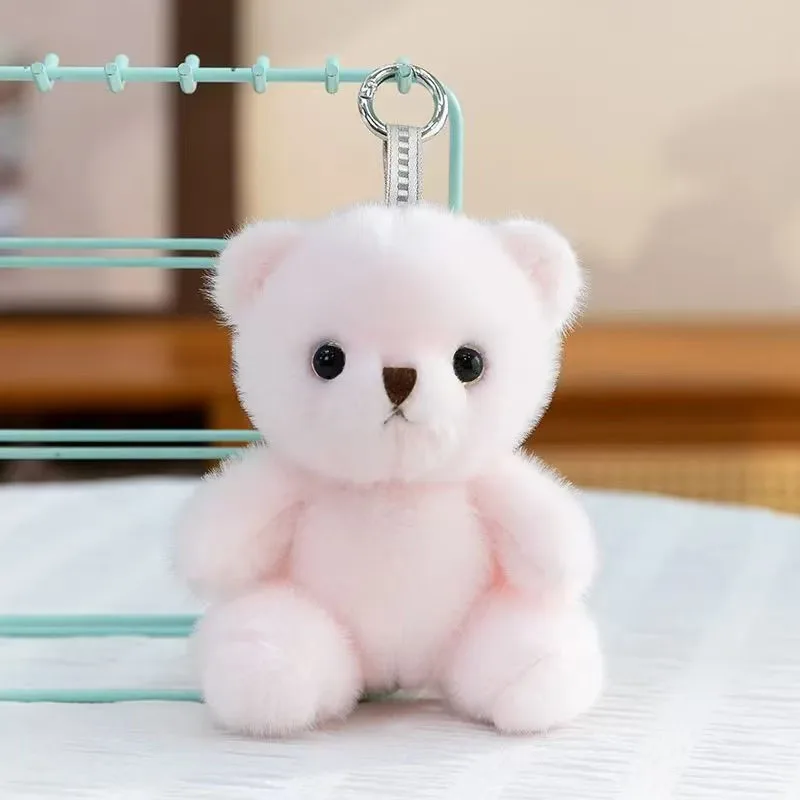 

Милый пушистый плюшевый брелок-медвежонок, мягкий плюшевый кулон-медведь, разноцветный шарм для сумки, подарок для детей, аксессуар для ключей, кавайный подарок для девочек, семьи и друзей