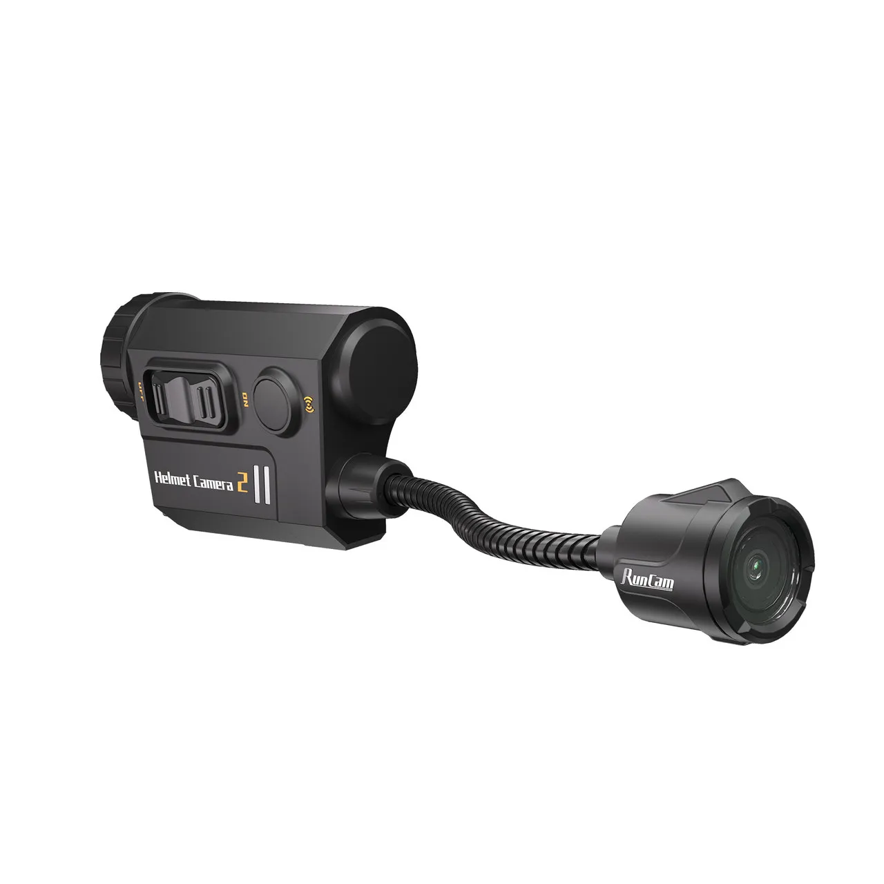 

RunCam Helmet Camera 2 1080P 60FPS FOV D:127.7° H:106.3° V:56.5° Using the Bluetooth Remote Ultra-long battery life
