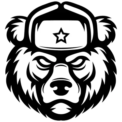 LYKX Bear with Earflaps Funny Car Sticker Automobiles Motorcycles Exterior Accessories Vinyl Decals for Bmw Audi Ford Honda