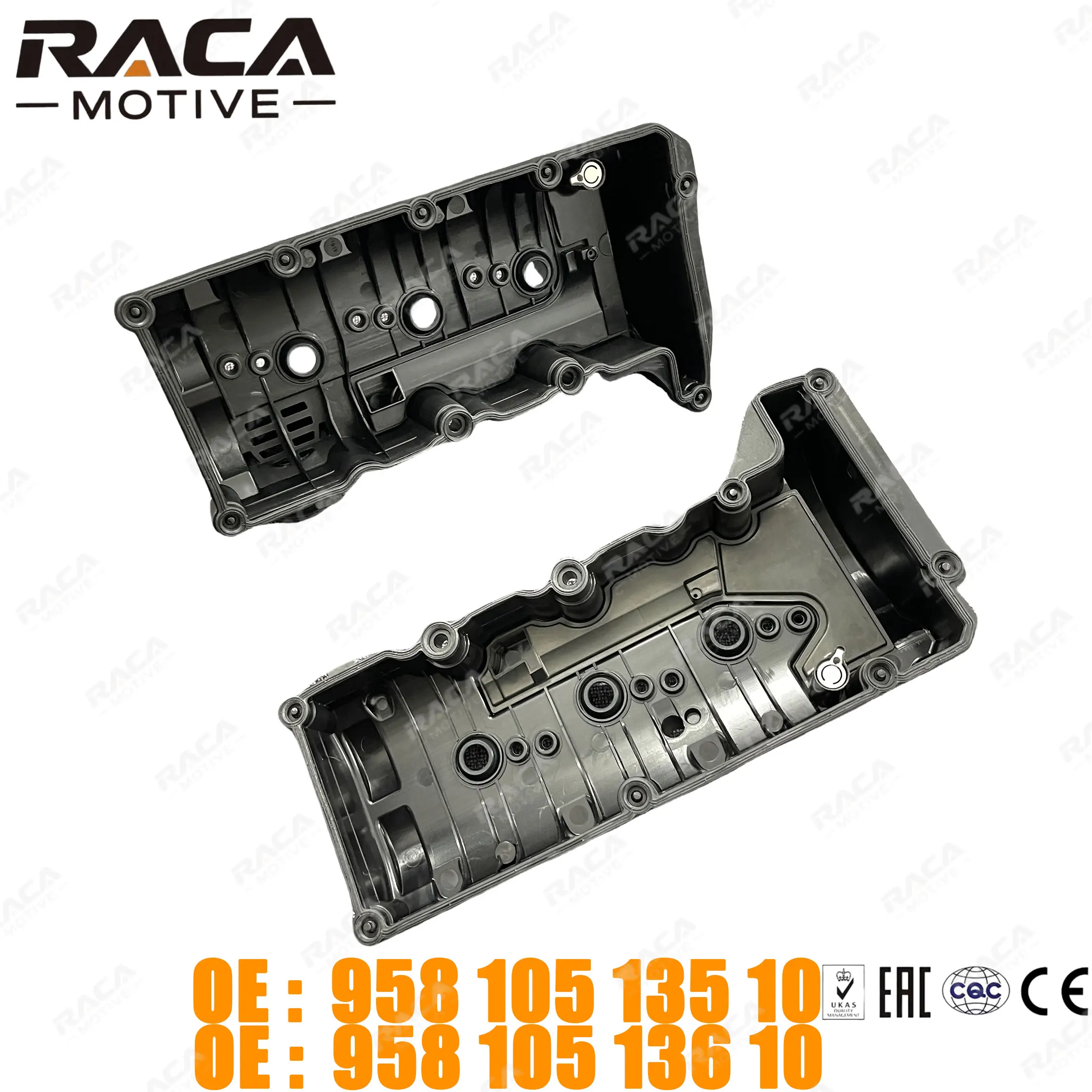 3.0 Displacement Engine Valve Cover Is Suitable for Porsche Cayenne 92A Macan 95B Panamera 970 Audi Q5 Q7 A4-A8 Volkswagen Touareg 7P5/7P6 95810513610 95810513510