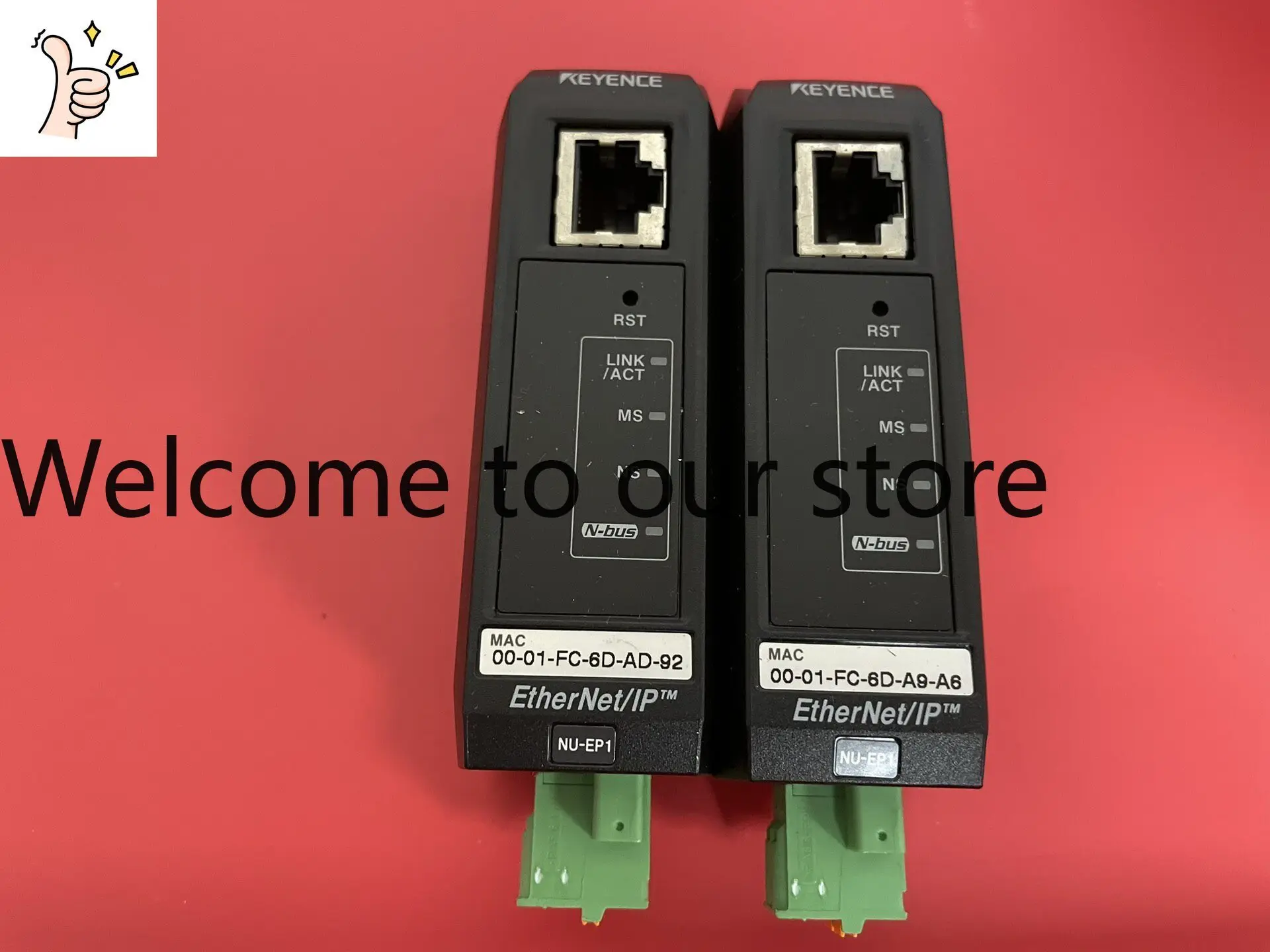 KEYENCE EtherNet/IP ™ Communication Module NU
