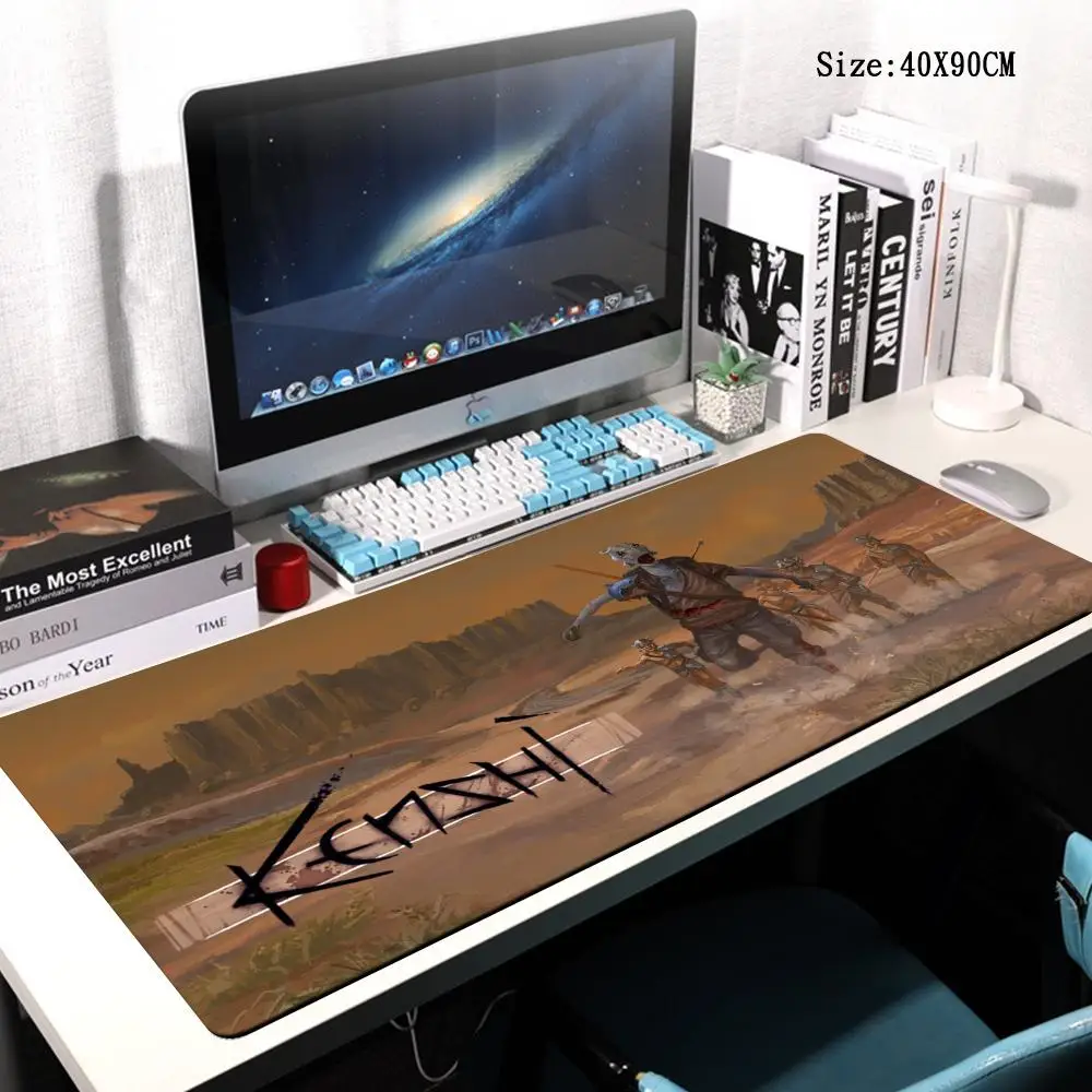 

Hot Strategy open world game Kenshi Mouse Pad Computer Mouse desk accessories Office Pad Gaming MousePad Waterproof PU Leather M