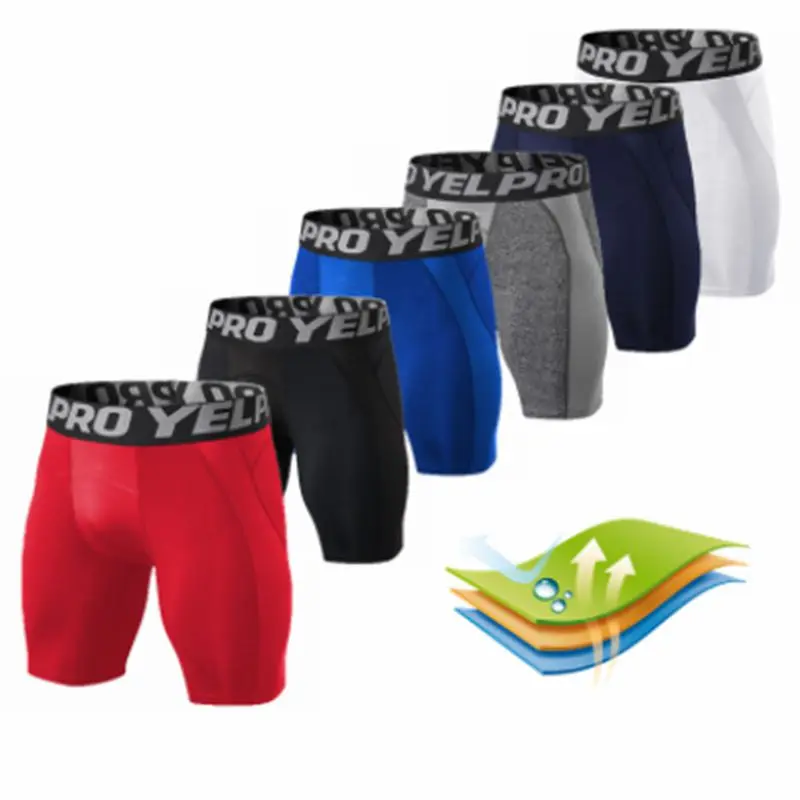 

Fashion Summer Men's Shorts Basketball Shorts Running Tight Fitness Short Underwear Men Shorts