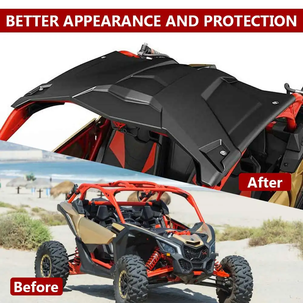 UTV Accessories Hard Top Roof Panel Cover Fits For Can-Am Maverick X3 X RC DS RS Turbo R 2017-2023 2 Doors #715002902
