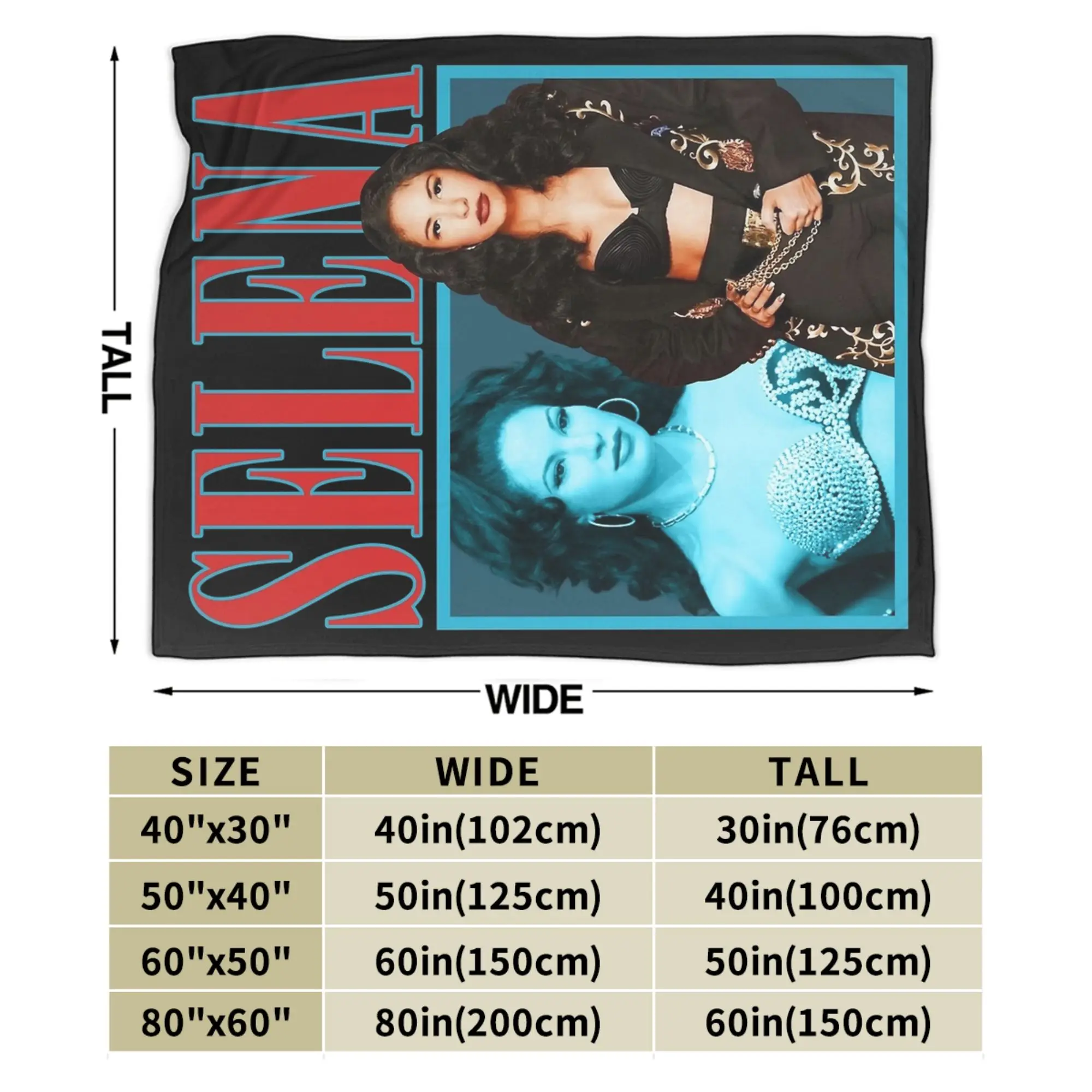 سيلينا كوينتانيلا البطانيات الفانيلا الخريف/الشتاء متعددة الوظائف خفيفة الوزن رمي البطانيات لحاف مكتب السرير #3