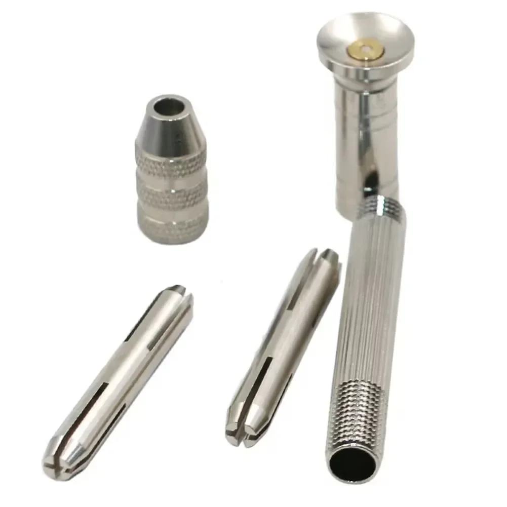 Mini taladro Manual de 0,8-3,0mm, herramienta rotativa para carpintería, broca helicoidal Manual, pasador de relojero, herramientas de reparación de relojes para bricolaje