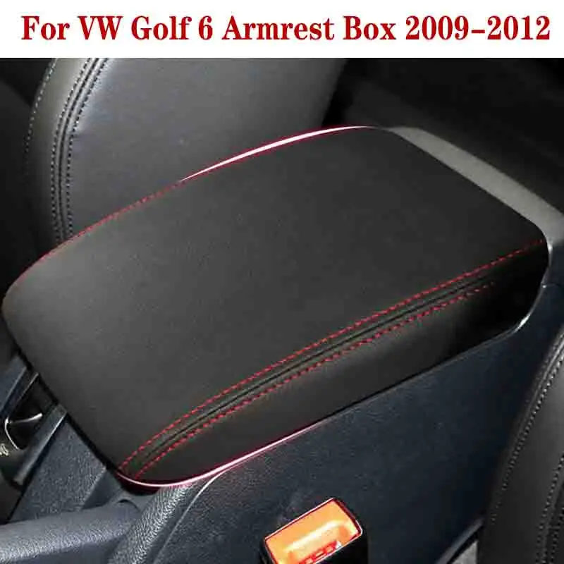 

Armrest Box Cover For VW Golf 6 MK6 2012 2013 2014 2015 2016 2017 2018 2019 Golf 6 Accessories Armrest Cover Trim Center Console