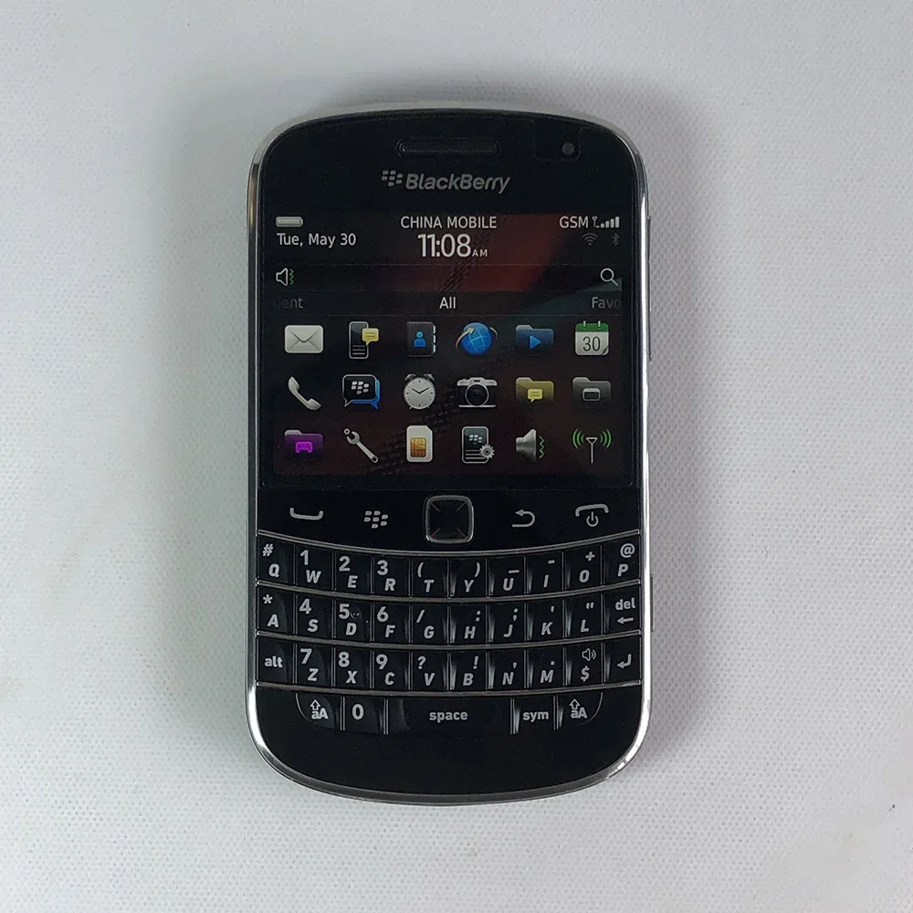 BlackBerry Bold Touch 9900 2.8'' 5MP 8GB ROM 3G BlackBerryOS  QWERTY Original Unlocked Mobile Cell Phone Dakota Magnum CellPhone