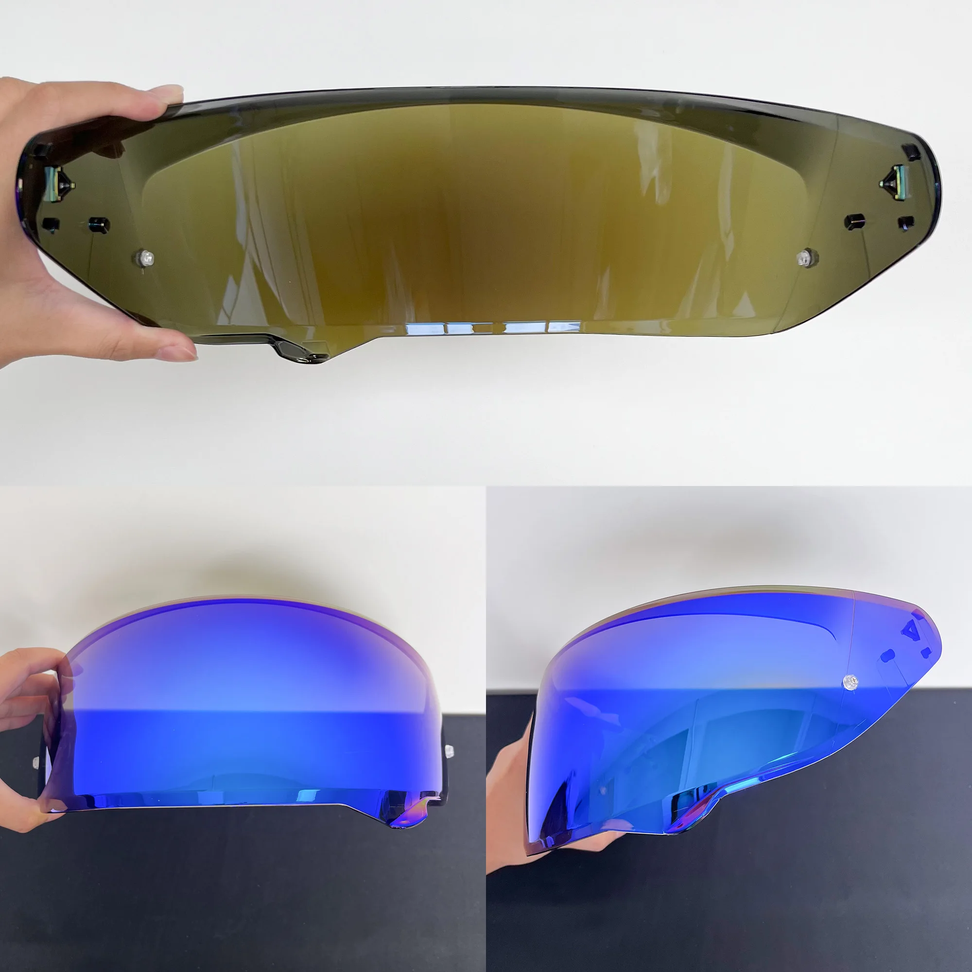Helmet Visor Lens for HJC I71 F71 HJ-38 Moto Casco Replace Anti-UV Anti-Scratch Dustproof Wind Shield Motorcycle Accessories view 4