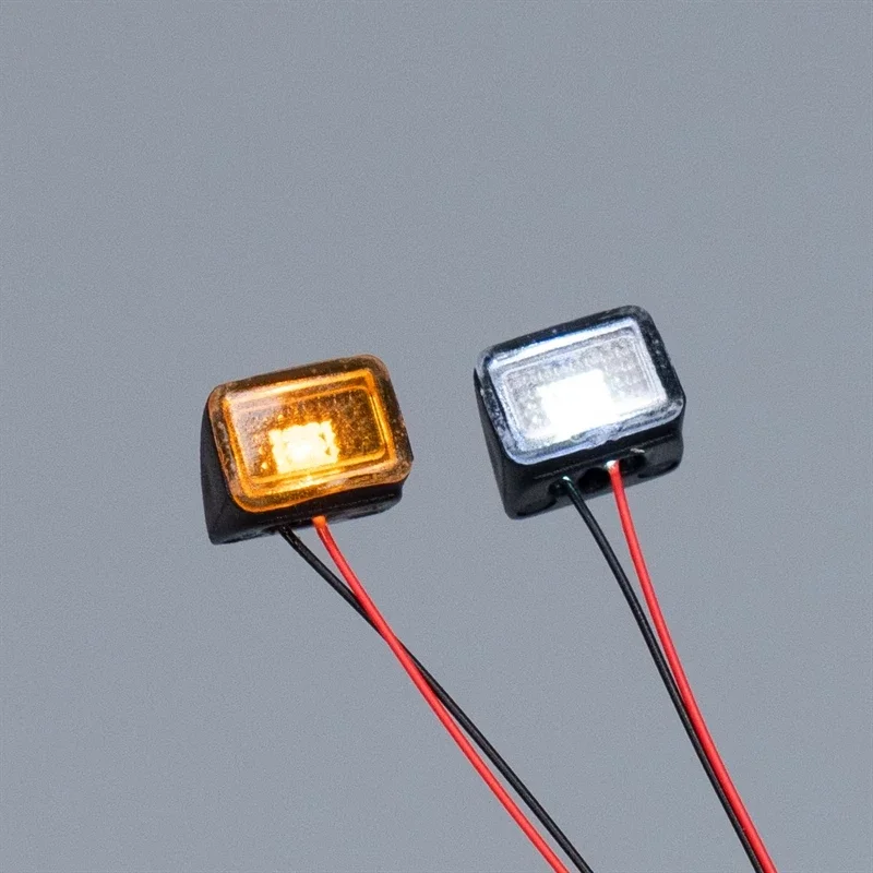 1 Set Voltage 3V Roof Light Side Lights for 1/14 Tamiya RC Truck Car Scania 770S BENZ 3363 VOLVO FH16 MAN Diy Parts Toys