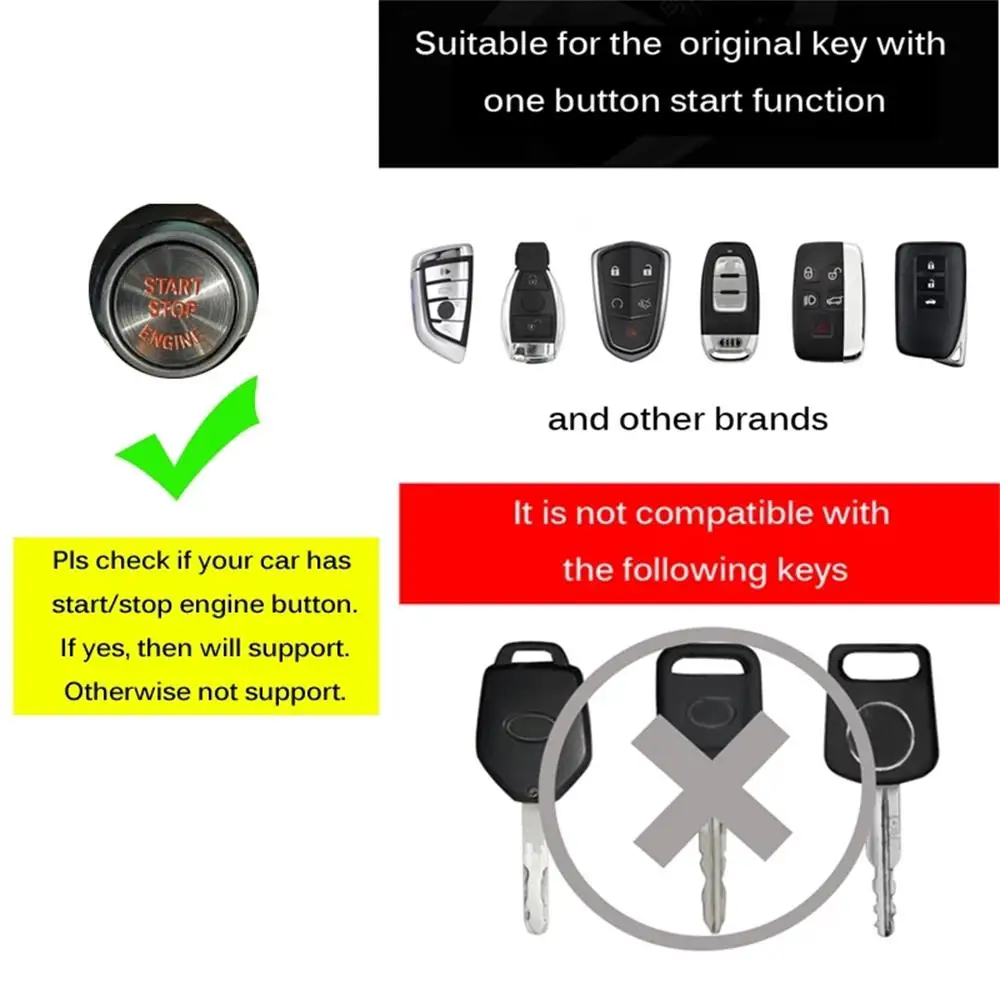 XNRKEY Modified Smart LCD Key Keyless Entry Remote Car Key TK900 with LCD Screen for Mercedes Benz Audi Ford VW BMW Remote Key