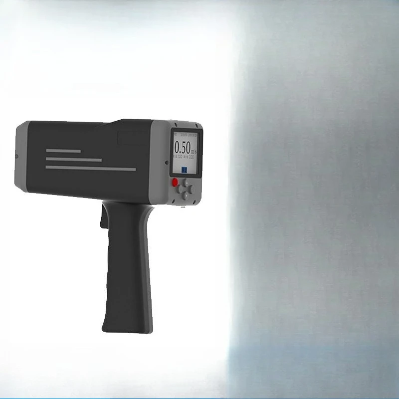 

Handheld radar flow meter, non-contact flow rate measurement, water flow rate monitor