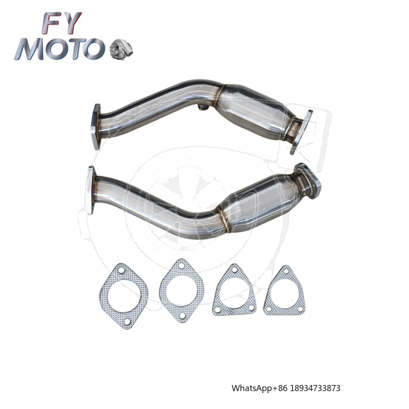

Exhaust Downpipe for NISSAN 350Z Infiniti G35 VQ35DE RWD 2003-2006 with Muffler