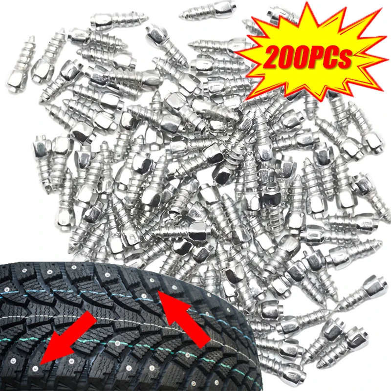 

10/20Pcs Univesal Car Winter Anti-Slip Screws Nails Tools Auto Motorcycle Bike Shoe Anti Skid Snow Spikes Studs Screws