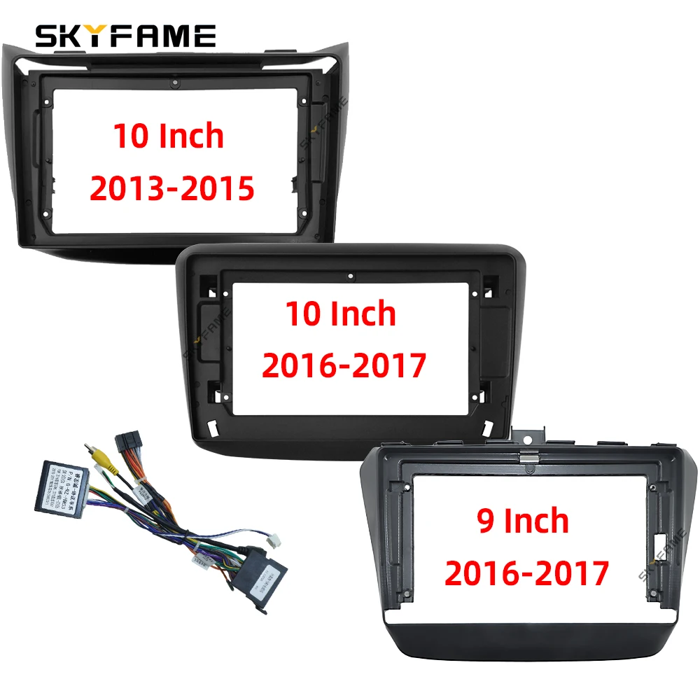 SKYFAME Car Frame Fascia Adapter Canbus Box Decoder Android Radio Dash Fitting Panel Kit For Haima M3