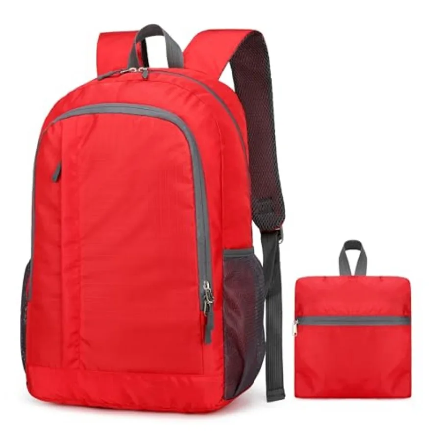 

Ultra Lightweight-Packable-Hiking-Backpack Foldable Travel Camping Daypack Casual Outdoor Water-resistant 25L Bags