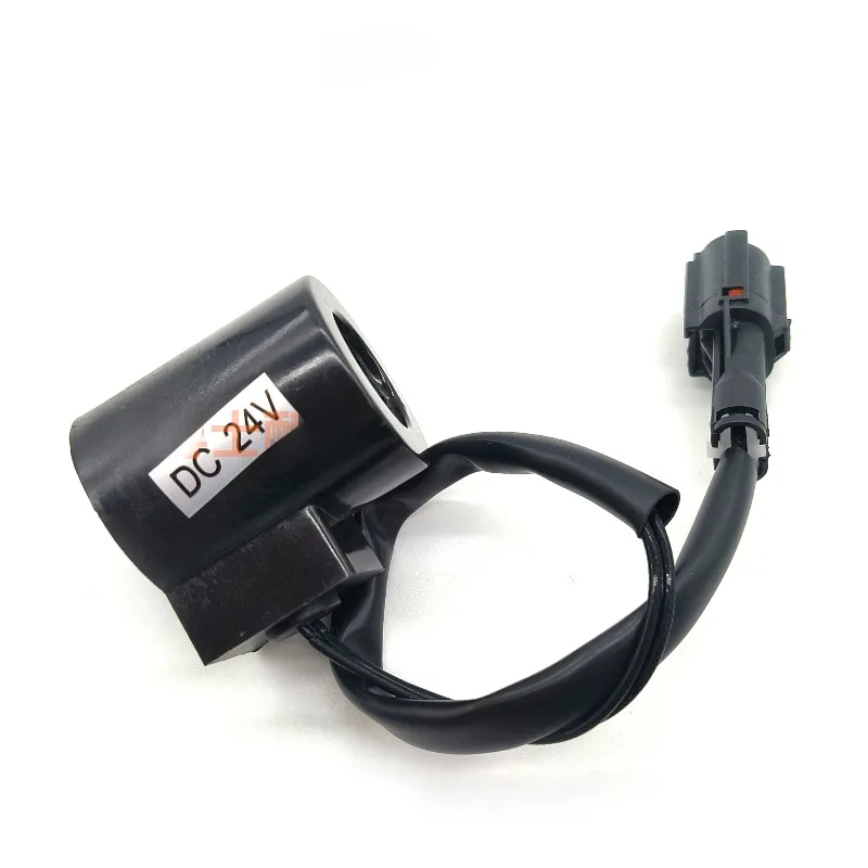

1PC Excavator Parts For Hitachi EX55/70/60/200-6/C210/135/120 Travel Speed Solenoid Valve Coil